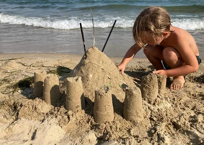 Sun Wave Near The Sea